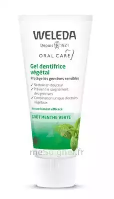 Weleda Soins Bucco-dentaires Gel Dentifrice Végétal 2t/75ml à Saint-Priest