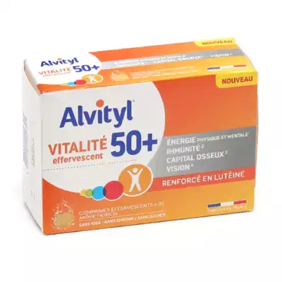 Alvityl Vitalite 50+ Cpr Eff B/30 à Saint-Priest